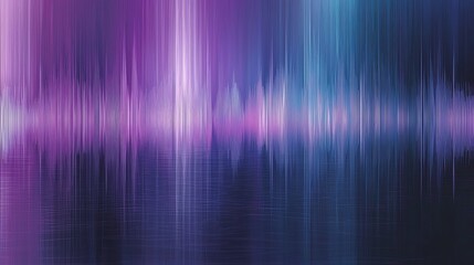 Abstract digital art featuring vibrant purple and blue waves, creating a mesmerizing gradient effect.