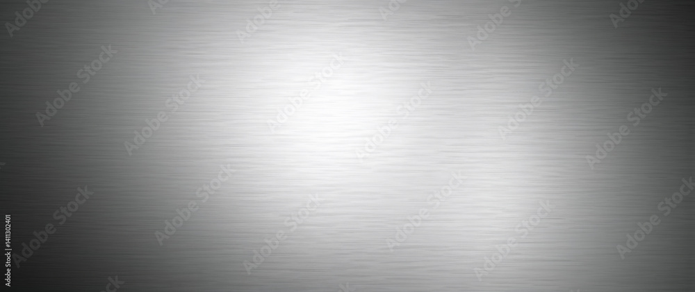 Aufkleber brushed metal texture creating a gradient background with light reflections