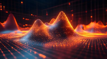 Inferno of Data The Rise of a Gaussian Flame