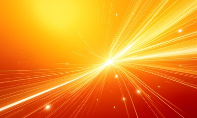 Obraz premium A radiant beam of light is shining in all directions from an object.