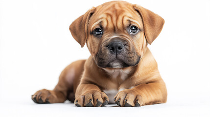 Obraz premium loyal mastiff puppy,