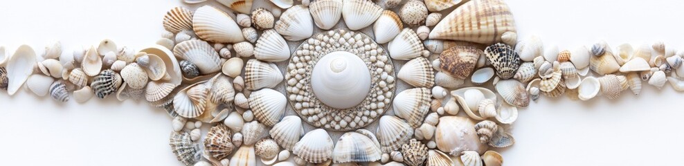 Seashell Mandala Design