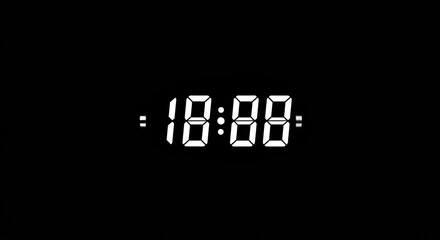 Digital Clock, Digital time