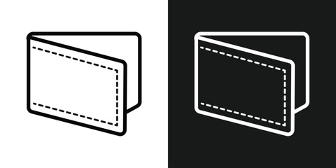 Wallet icon set. Containing e-wallet, purse, dollar, secured, protection, cardholder, credit card, cash and more. Solid vector icons collection in eps 10.