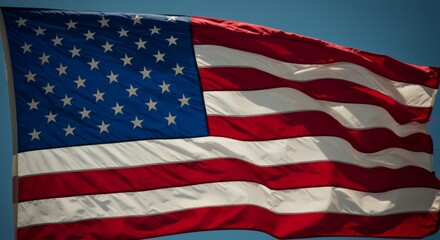 Obraz premium Flag of the america