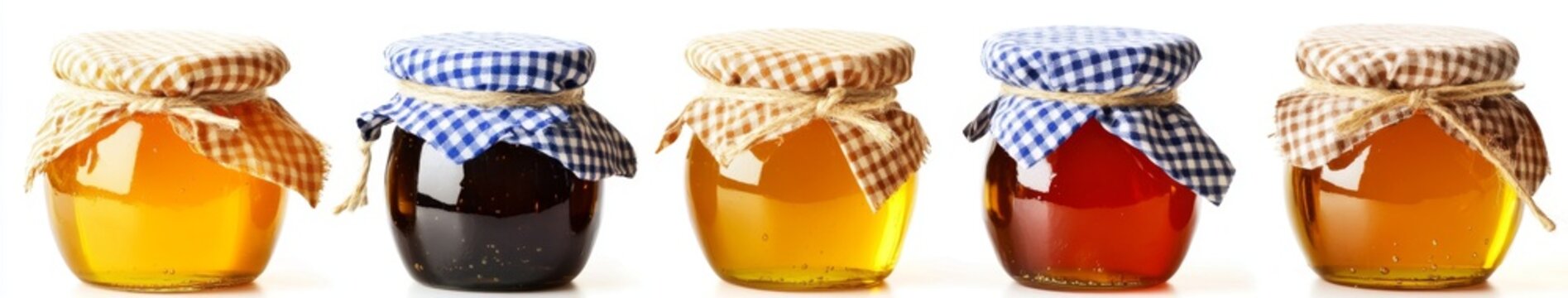 Assorted Honey Jars