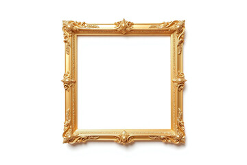 gold ornate frame on a white background2