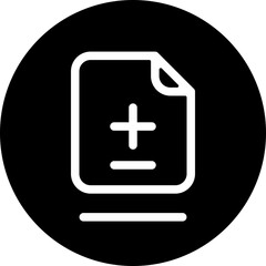 File Diff Outline Style Icon