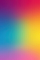 Obraz premium Vibrant gradient of colors blending from blue to red in a smooth transition