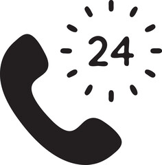 Obraz premium Ringing phone simple icon. Smartphone ringing. Vector ICON all icon