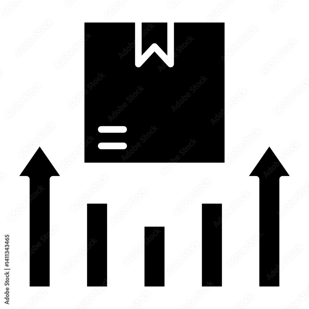 Poster development icon element for design