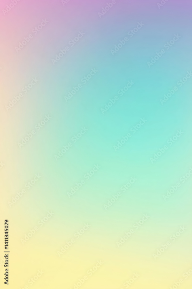 Aufkleber soft gradient showcasing pastel colors blending seamlessly in a calming visual effect
