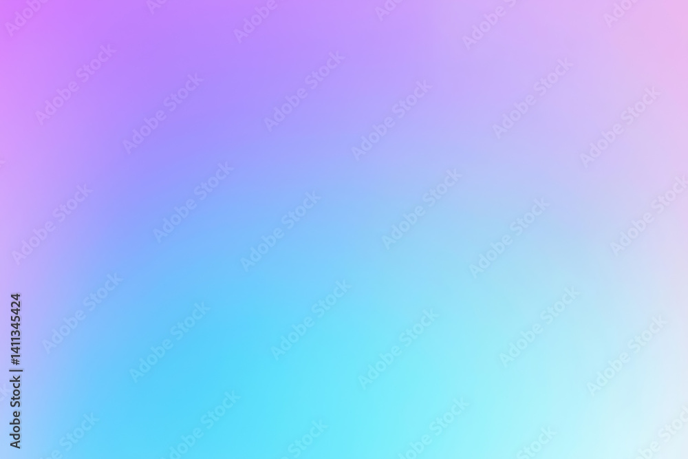 Aufkleber soft gradient background with shades of purple and blue creating a calming atmosphere in digital art