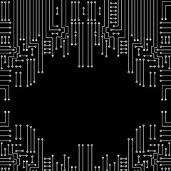 abstract binary code background