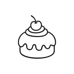 cake with cherry