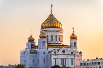 Cathedral of Christ the Saviour in Moscow, Russia