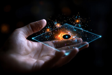 interactive holographic astrophysics system