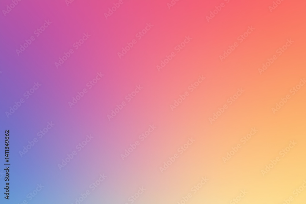 Poster vibrant gradient color transition creating a warm and inviting atmosphere suitable for backgrounds a