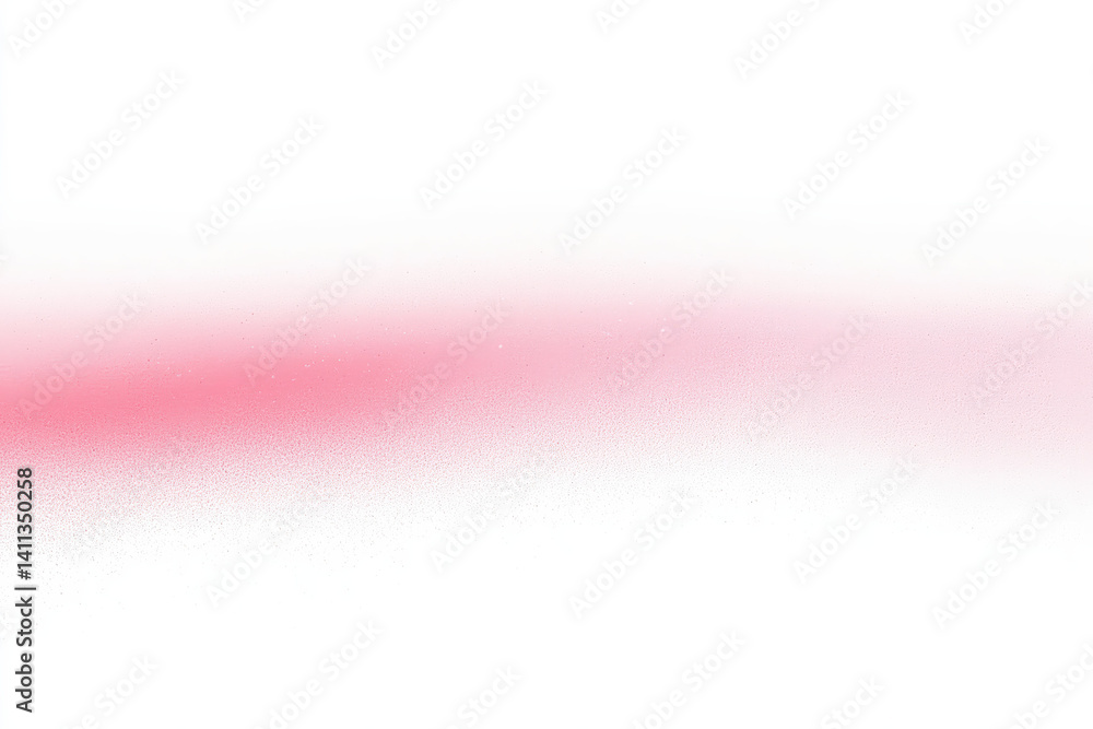 Poster soft pink gradient on white background creates a calming visual effect for artistic design