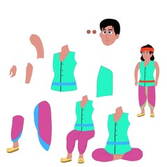 Human body parts cartoon and animation man boy young man cartoon characters 