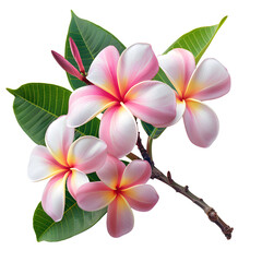 Obraz premium frangipani plumeria flower