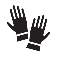 gloves Solid icon