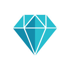 Diamond Shape Logo With Inner Face