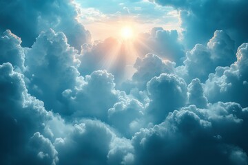Fototapeta premium Heavenly cloudscape
