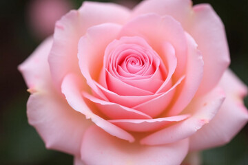 close up of a pink rose on a purple background