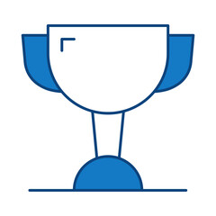 Award Blue Line Icon. Startup, Success, Growth Editable Stroke Vector Illustration