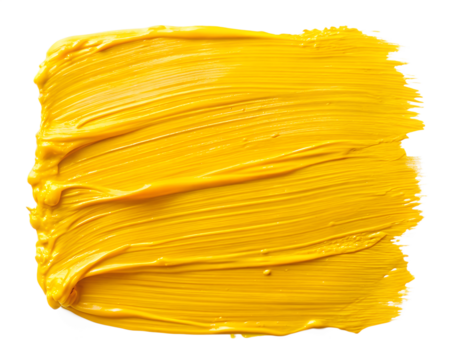 yellow paint brush