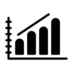 Escalating Bar Graph Icon