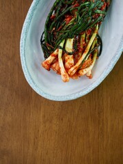 한국 전통음식 파김치