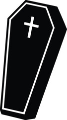 Obraz premium cross on black