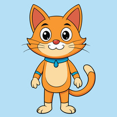 Cat love poses silhouette victor design. Adobe Illustrator Nise Artwork.