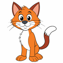 Cat love poses silhouette victor design. Adobe Illustrator Nise Artwork.