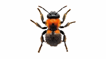 a close - up of a spider on a transparent background, PNG image, PNG file, Generative art.