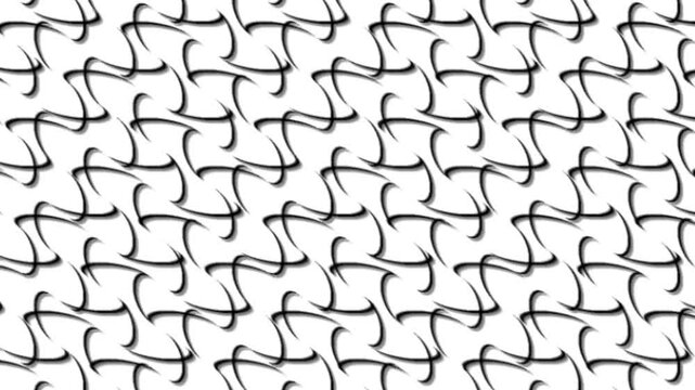 seamless pattern with abstract background, white and black