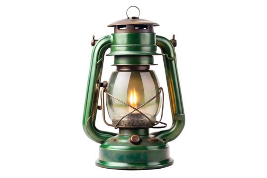 old oil lamp