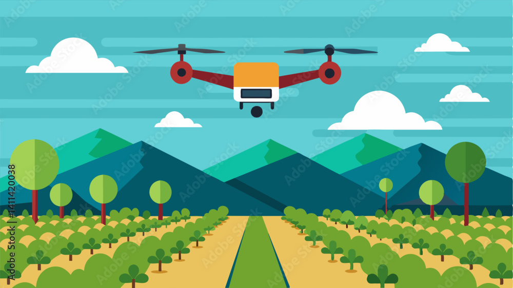 Poster equipped with infrared sensors these drones capture highresolution images of a vineyard enabling far