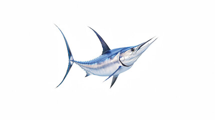 Obraz premium a fish that is swimming on a transparent background, PNG image, PNG file, Generative art.
