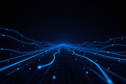 dark blue background with binary code 2