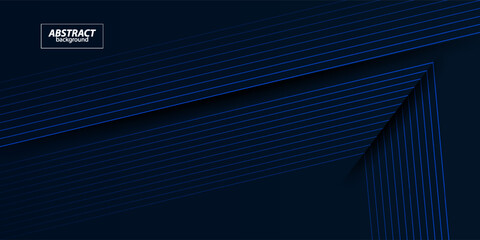 Abstract blue background with texture and straight lines. Vector illustration for presentation design with modern futuristic technology and corporate concept. eps10