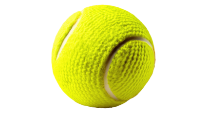 Tennis Ball: A bright yellow tennis ball with white seams, perfect for a game of tennis or a fun fetch session with your dog.