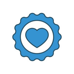 Sun  vector icon stock illustration