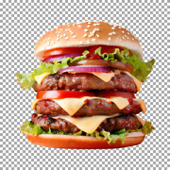 Triple the Goodness: How to Make a Triple Cheeseburger That’s Worth Every Bite 🍔🔥
