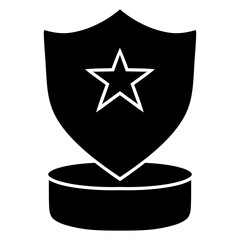 star shield achievement icon element