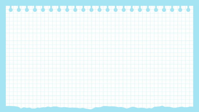 note frame-2　メモのフレーム。ノートの背景。紙の壁紙。破いたノートのあしらい。