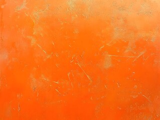 Abstract Orange Grunge Texture Background: AI Generated Wall Art