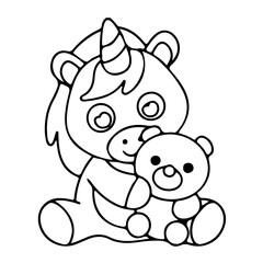 Fototapeta premium 8.5x8.5 coloring pages, bold and easy, black and white, line art, illustration, printable coloring pages, adult coloring book, kids coloring book, simple coloring designs, clean line art, bold outline